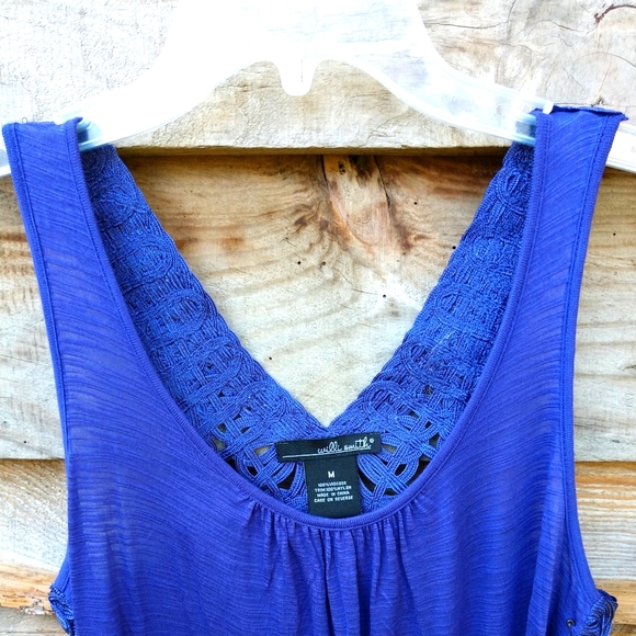 NWT Willie Smith Embroidered Tank Top Medium New with tags - Picture 5 of 9